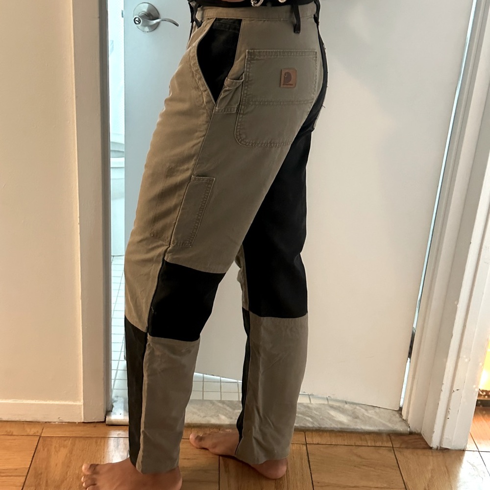 Custom Carhartt Patchwork Work Pants. The (31x32) - image 2